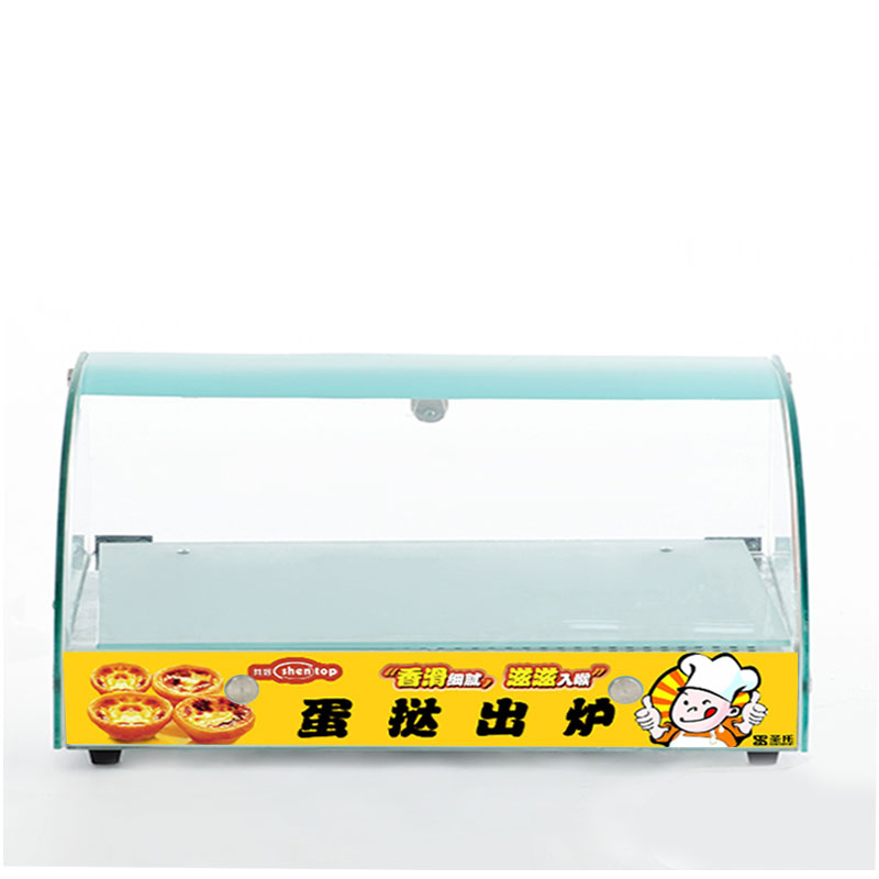 蛋挞保温柜小型纳丽雅(Naliya) 商用蛋挞柜 蛋塔陈列热酥柜 电热板栗保温柜 小蛋挞柜约放24个蛋挞