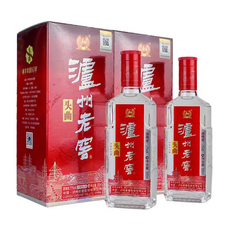 泸州老窖 头曲 52度 500ml 浓香型白酒 不兑奖 新老版随机高清大图