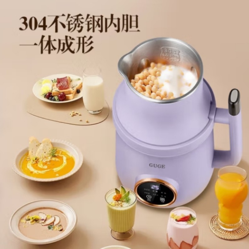 谷格(GUGE) 轻音破壁机破壁机变频轻音免手洗小型1-2人流食料理机 GG628G高清大图