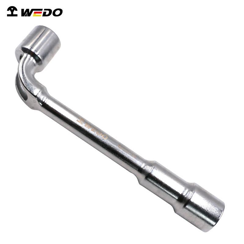 维度(WEDO)WD152-10 L型双头套筒扳手 铬钒钢 10mm 烟斗穿孔套筒弯头扳手 穿心扳手 两头内六角图片