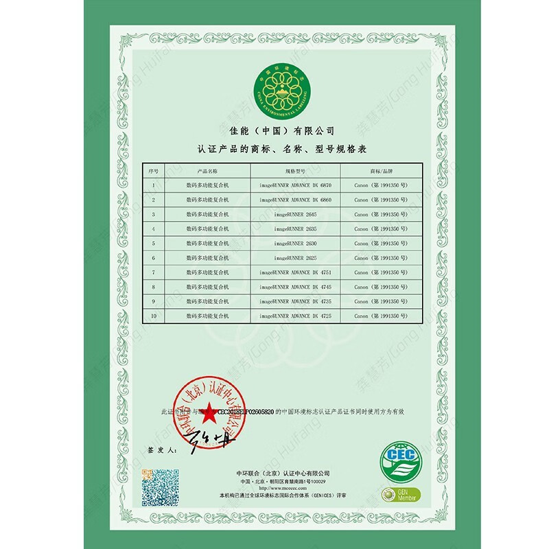 佳能(CANON) 4725/4735/4745/4751黑白激光A3大型商用办公数码复合机打印机DX 4745智办公+双面自动输稿器高清大图