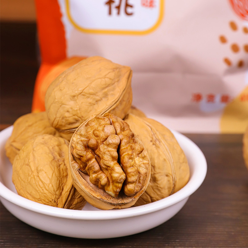 童昌新疆阿克苏185薄皮核桃薄如纸皮草本味核桃仁新鲜散装健康零食