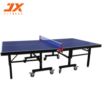 军霞(JUNXIA)JX-856 室内乒乓球桌可折叠台球桌室内健身体育器材-