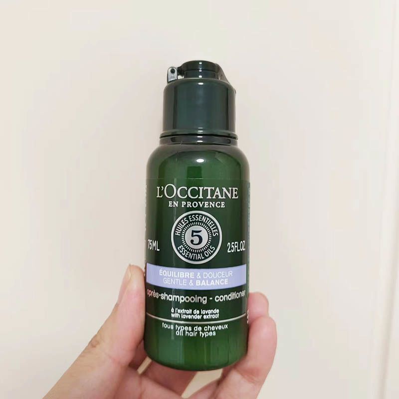 L’OCCITANE欧舒丹5合1草本菁纯平衡洗护套装ml旅行装洗护套组