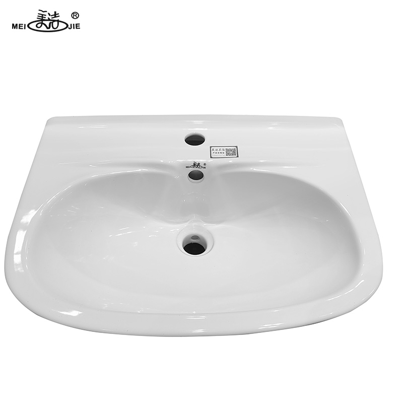 美洁(MEIJIE) 立柱盆 阳台卫生间洗手盆 洗脸盆 LM20-14 一套