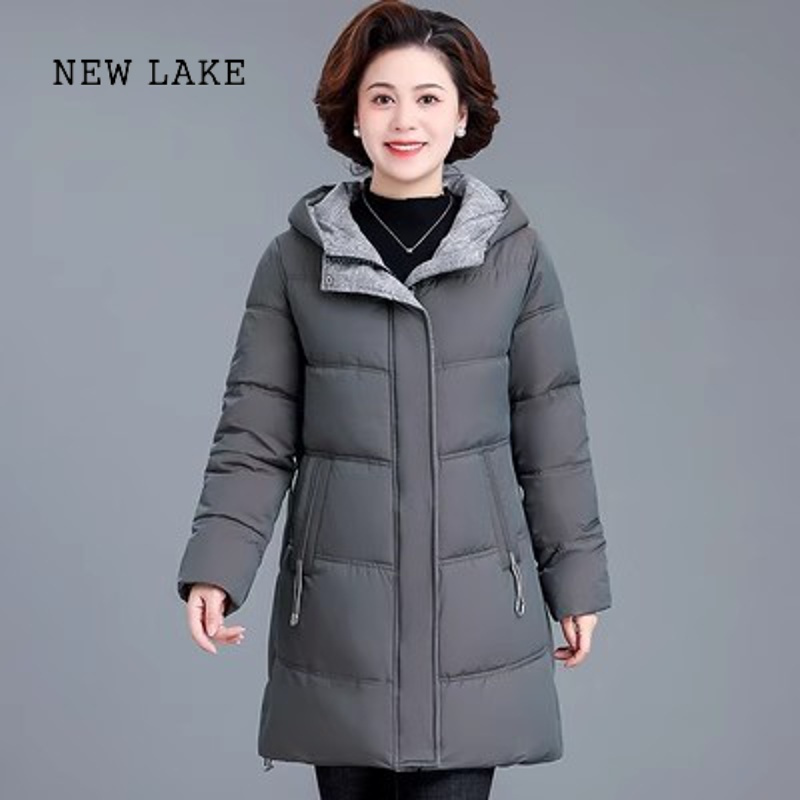 newlake中年妈妈冬装棉衣新款棉服外套中老年人羽绒服女大码冬季棉袄