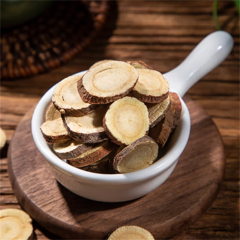 甘草中药材甘肃甘草片光甘草香料红皮生甘草大片干姜汤原料甘草粉9260高清大图