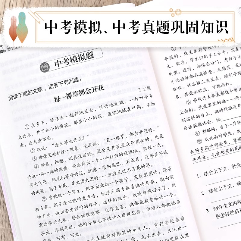 [醉染正版]丁立梅散文精选 当代名家散文经典书系 中小学生中国现当代随笔文学书籍中学生课外书 梁秋实散文作品集高清大图