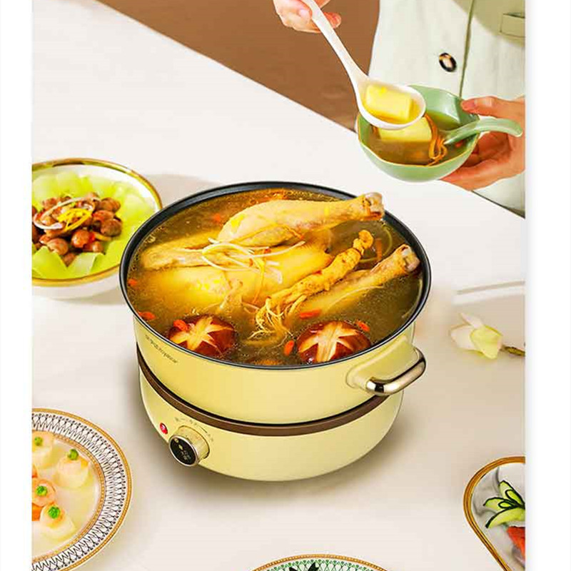 荣事达(Royalstar)电煮锅多功能家用电火锅蒸煮一体锅 4.5L RHG-45YQ高清大图