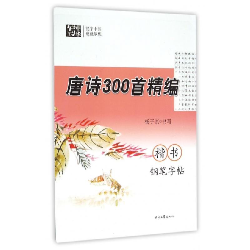 唐诗300首精编楷书钢笔字帖杨子实9787538749731视频