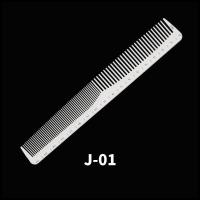J01女发梳 刻度梳子专业剪发梳发型师专用理发梳双面刻度标尺尖尾梳尺寸梳
