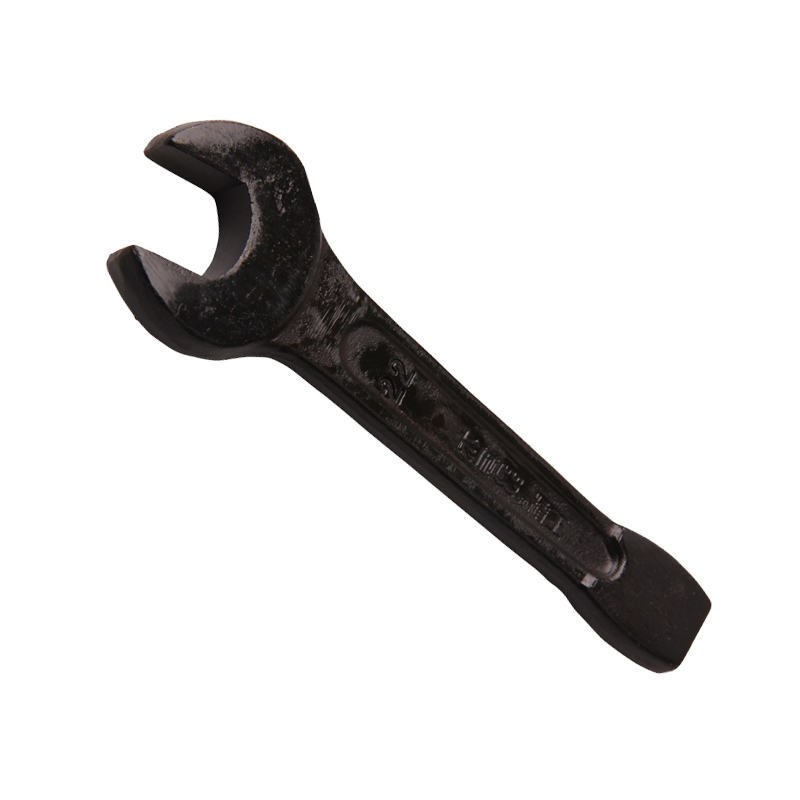 长城精工 敲击呆扳手 碳钢单头开口扳手 75mm 314575高清大图