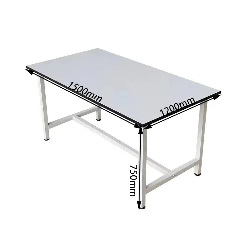 戴劲板防静工作台车间流水线操作台快递打包检验台装配桌150*120*75高清大图