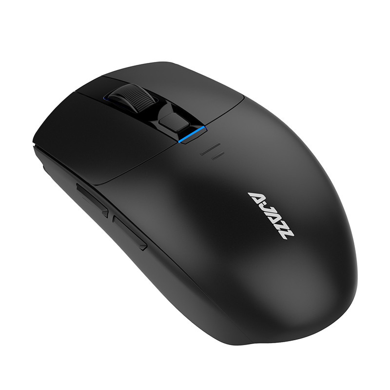 黑爵(AJAZZ)I303Pro无线鼠标 游戏鼠标 71克轻量 定制芯片 欧姆龙20M微动 无线驱动 黑色 自营