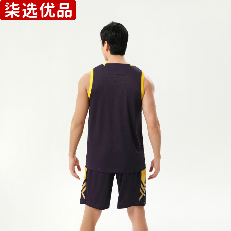 柒选优品 男款篮球服D255M004/套高清大图