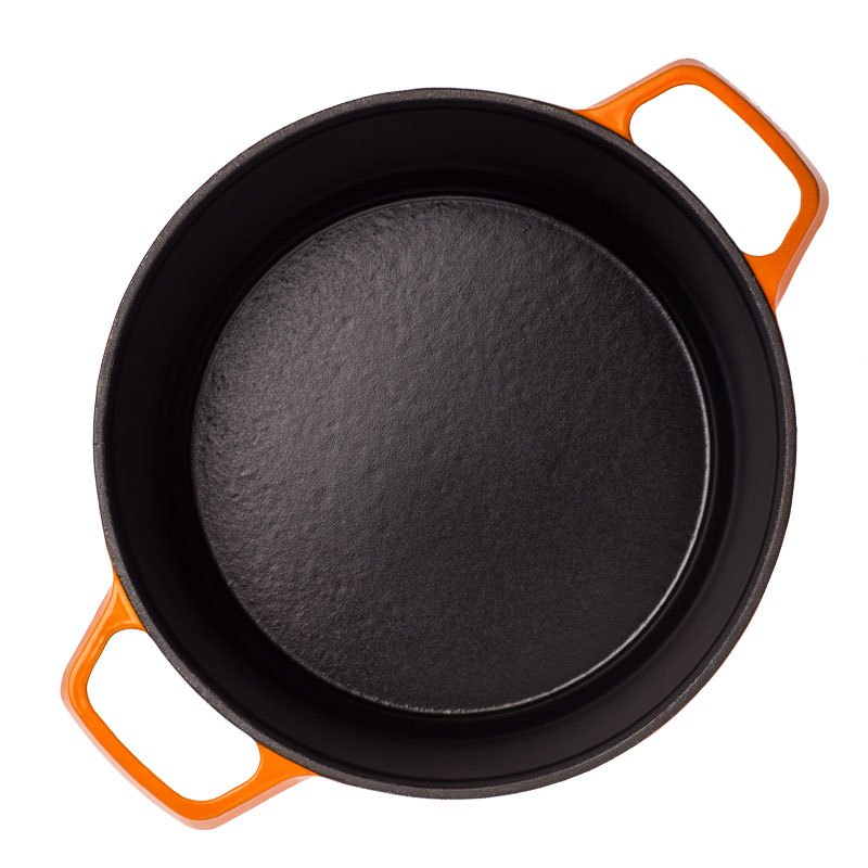 炊大皇(COOKER KING) 汤锅 T24ATQ5铁器世家五号汤锅不粘锅(火焰橘)