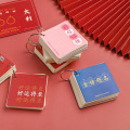 铁圈小本子记事本小号随身口袋本空白单词记忆卡学生用可爱卡通简-平安喜乐（8本）