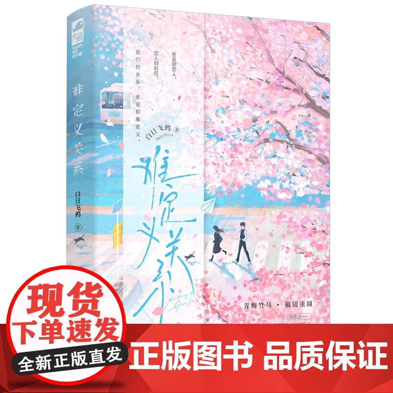 正版 难定义关系 白日飞鸦著 青春文学青梅竹马破镜重圆校园暗恋HE言情小说书籍高清大图