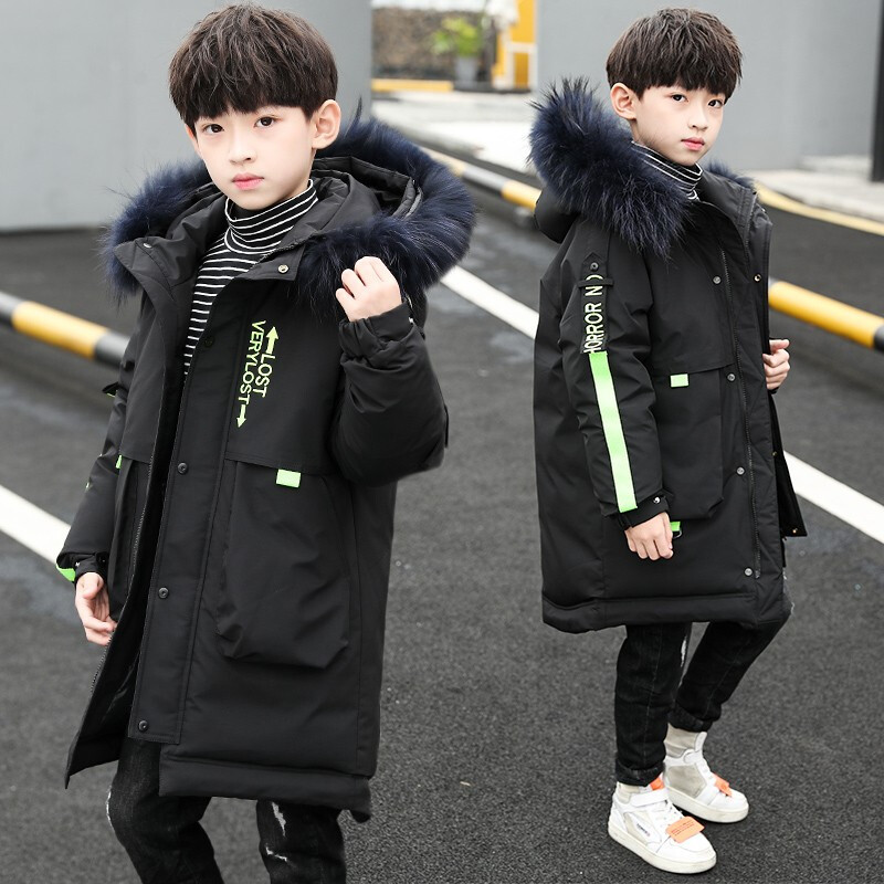 minanser男士棉衣 minanser童装男童羽绒棉服冬装2021新款冬季4--15岁