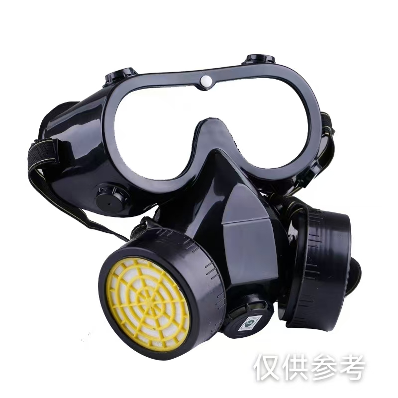梅安MA-9600防尘面罩工业粉尘打磨木工喷漆面罩防尘面具防毒面具化工气体 梅安MA-9600防尘面具+10个过滤盒