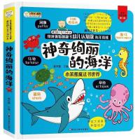 儿童恐龙书百科立体书3d机关翻翻书幼儿园科普故事书精装硬壳绘本 神奇绚丽的海洋-海洋揭秘