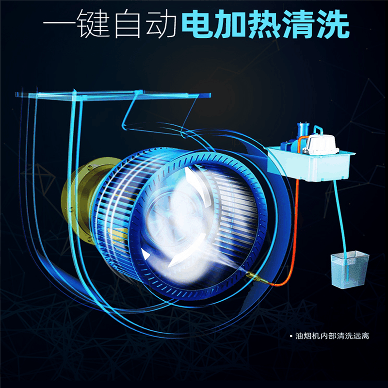 大臣油烟机CXW-280-90F6 28m³立方大风力 挥手智控 一键热除油 家用吸油烟机图片