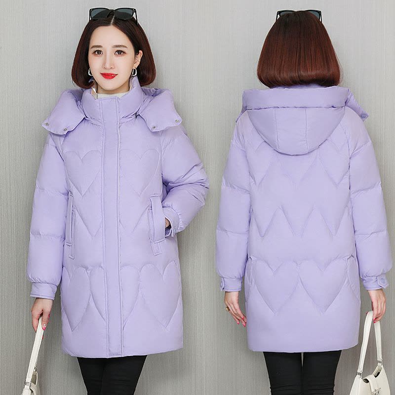 免费试穿 2024冬季雪中鹅羽绒服女新中长款小个子连帽时尚休闲白鸭绒品牌外套羽绒服女冬季中长款时尚连帽洋气修身大码外套图片