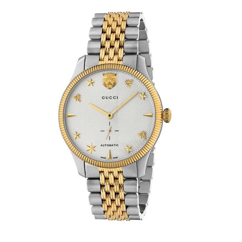 古驰(gucci)男表g-timeless 自动银色表盘男士手表 ya126356时尚商务