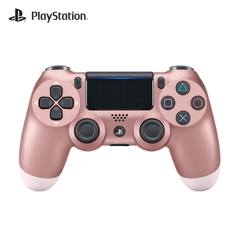 索尼(SONY)PlayStation 4 PS4原装游戏手柄 Pro无线手柄 国行正品 玫瑰金 全新配色