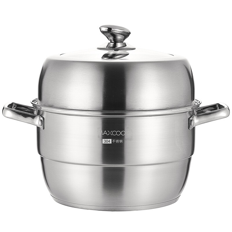 美厨(MAXCOOK) 新主厨系列复底双层多用蒸锅32CM MCZ826