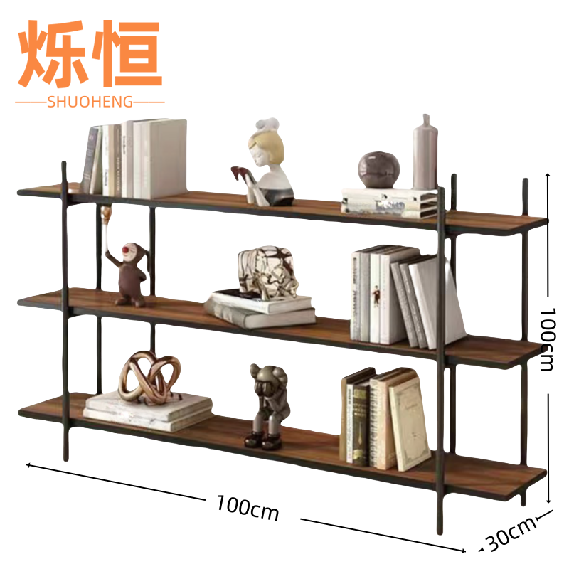 烁恒 书架 100*30*100cm 个高清大图