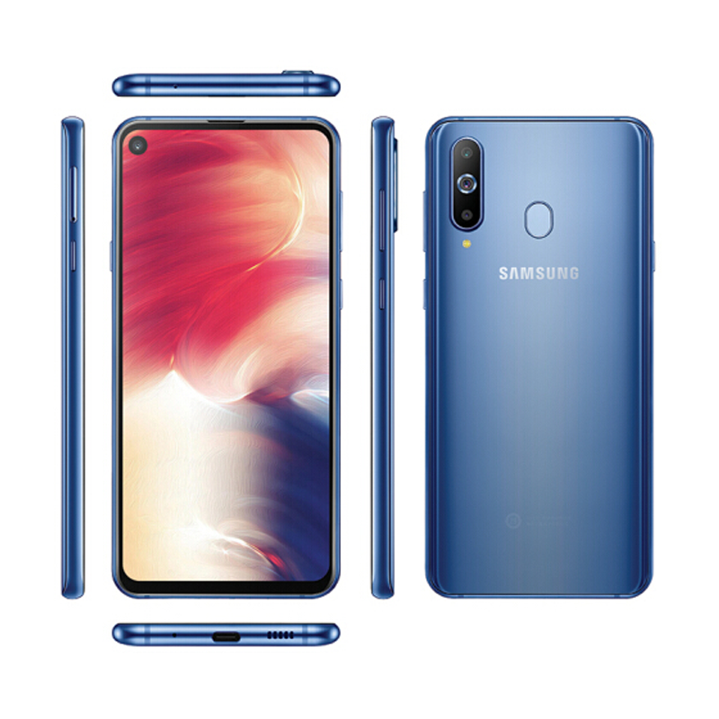 三星(SAMSUNG)Galaxy A8s (SM-G8870)黑瞳全视屏手机 全网通4G 双卡 8+128GB 精灵蓝