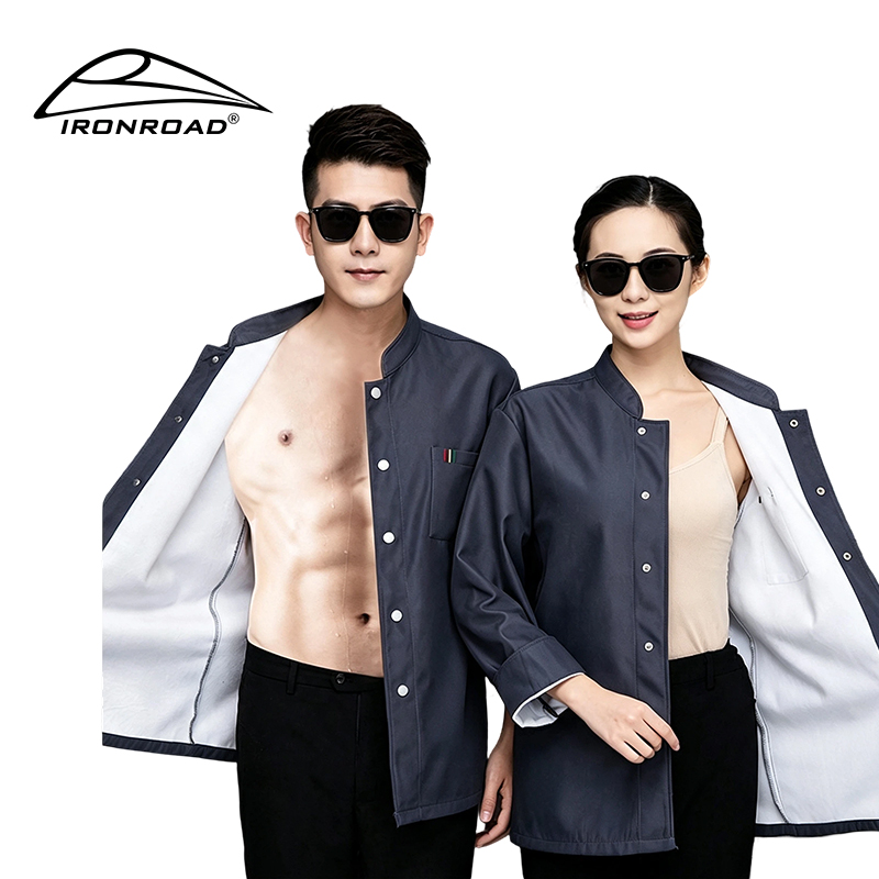 IRONROAD 加绒加厚秋冬装厨师服 GT6 套 颜色备注 5XL