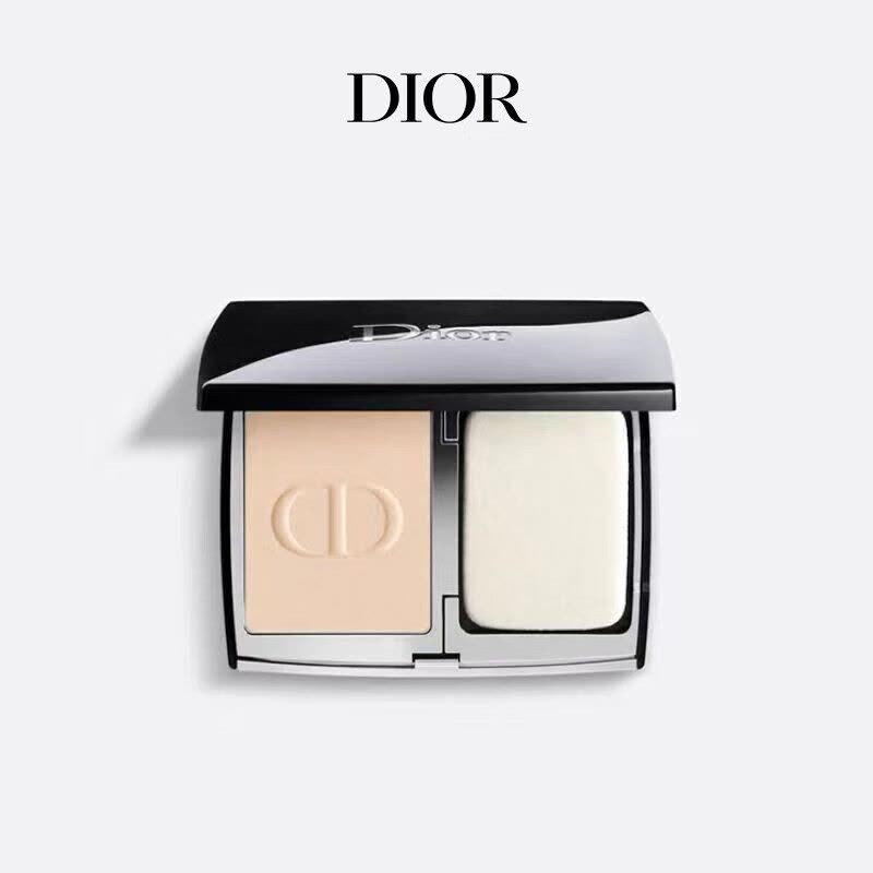 迪奥(Dior)锁妆粉饼10g 柔焦定妆哑光遮瑕 0N浅白肤色图片