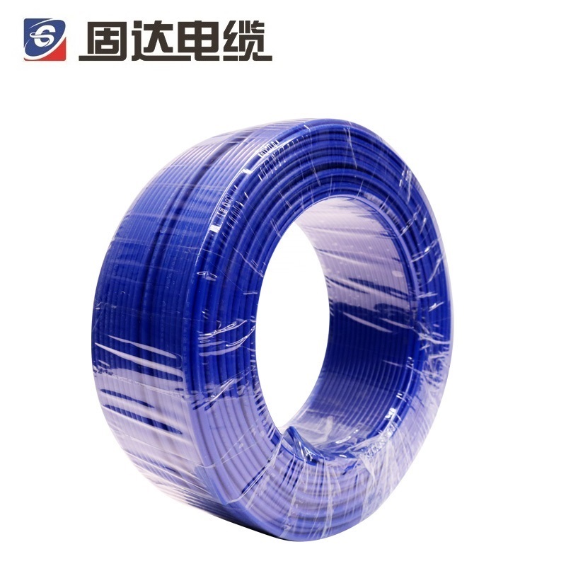 固达电缆 阻燃铜芯软电线 ZR-BVR-1*95 米高清大图