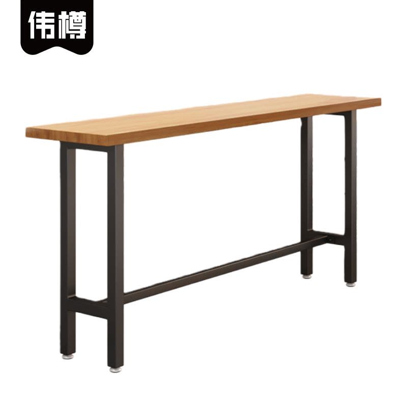 伟樽长条桌吧台桌160*40*105cm张图片