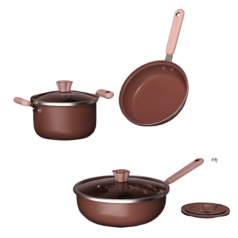 火象四叶草珐琅三件套HXG-CG316S套高清大图