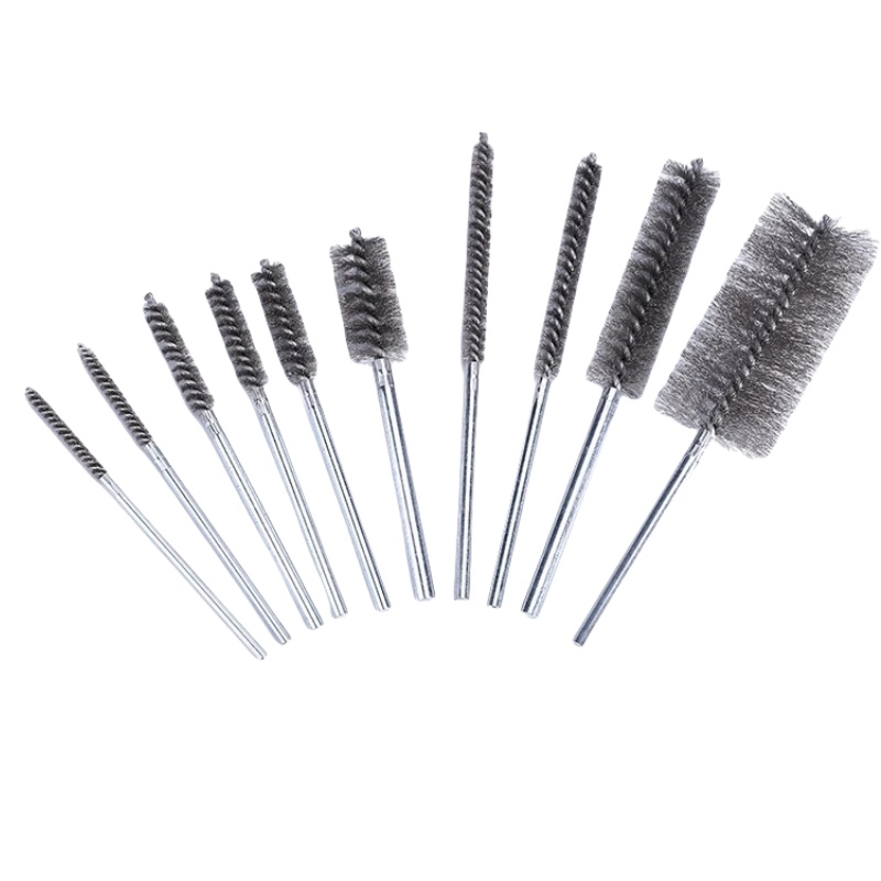 吉迎尚品 管道刷圆柱钢丝刷内孔刷 直径3-40mm备注 个高清大图