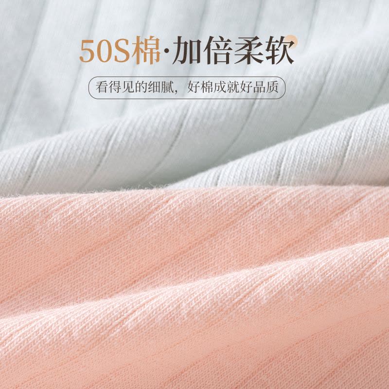 浪莎女士内裤纯棉抗菌中腰2025新款性感少女生无痕全棉小香风短裤图片