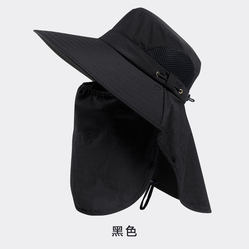 TDUO防晒面罩遮阳帽MZ2 顶高清大图