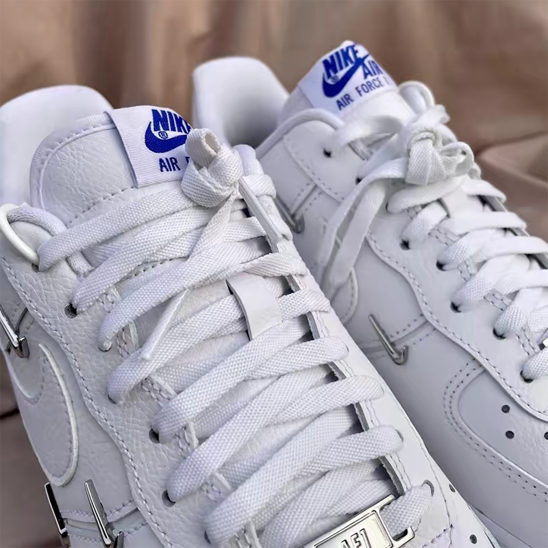 nike耐克女鞋airforce1空军一号af1四小勾白蓝休闲板鞋ct1990100