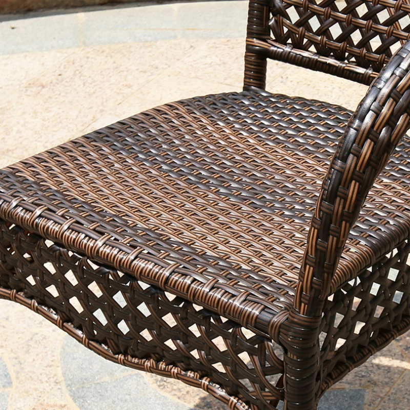 豫龙都户外桌椅 六椅套高清大图