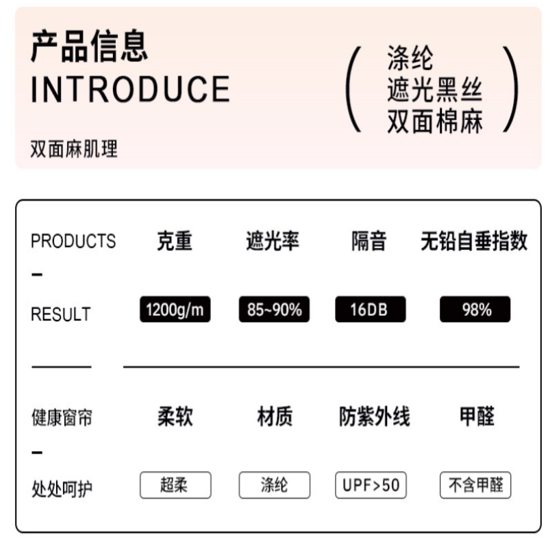 璐勇 布艺窗帘 1000*2800 /米高清大图