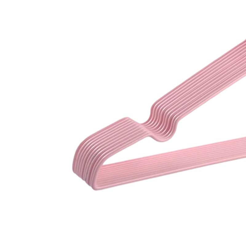 LONMATE 成人衣架加粗(凹槽)43cm-5个一组高清大图