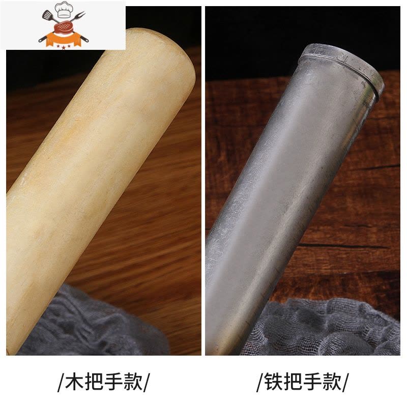 铁锅加厚大马勺厨师饭店商用炒菜锅传统老式熟铁锅家用无涂层炒锅 敬平 32cm铁把手单锅免费开锅图片