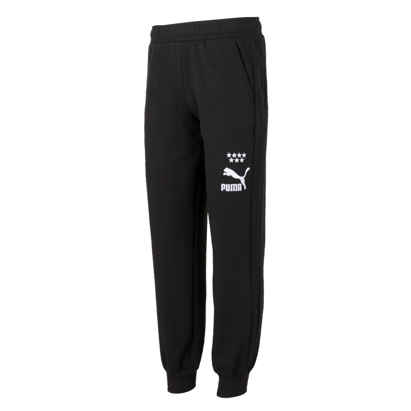 Puma彪马男裤新款针织宽松舒适休闲运动长裤628095-01 ZP高清大图