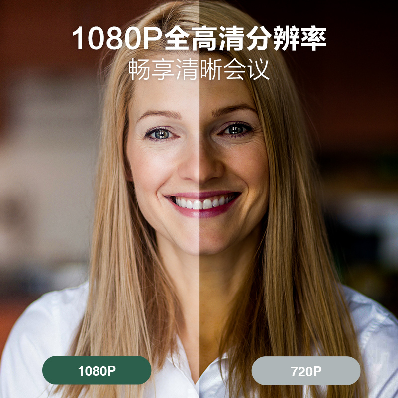 威施德(WyreStorm)会议办公广角智能摄像头1080P直播网课个人办公免驱动视频会议 FOCUS 100