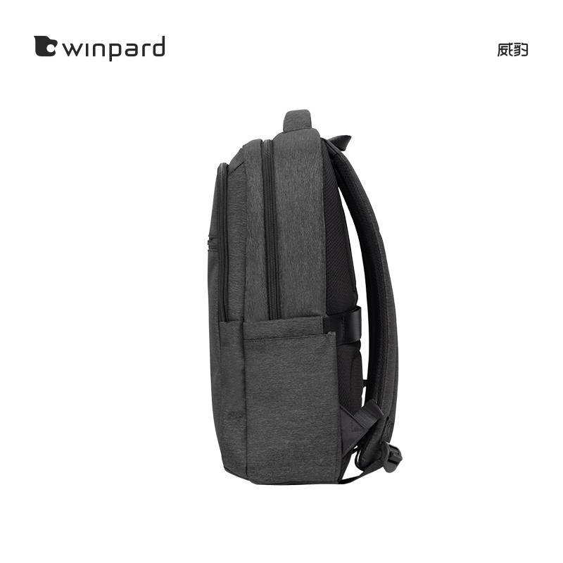 威豹 15.6英寸电脑双肩包 绅士黑 29937/个高清大图