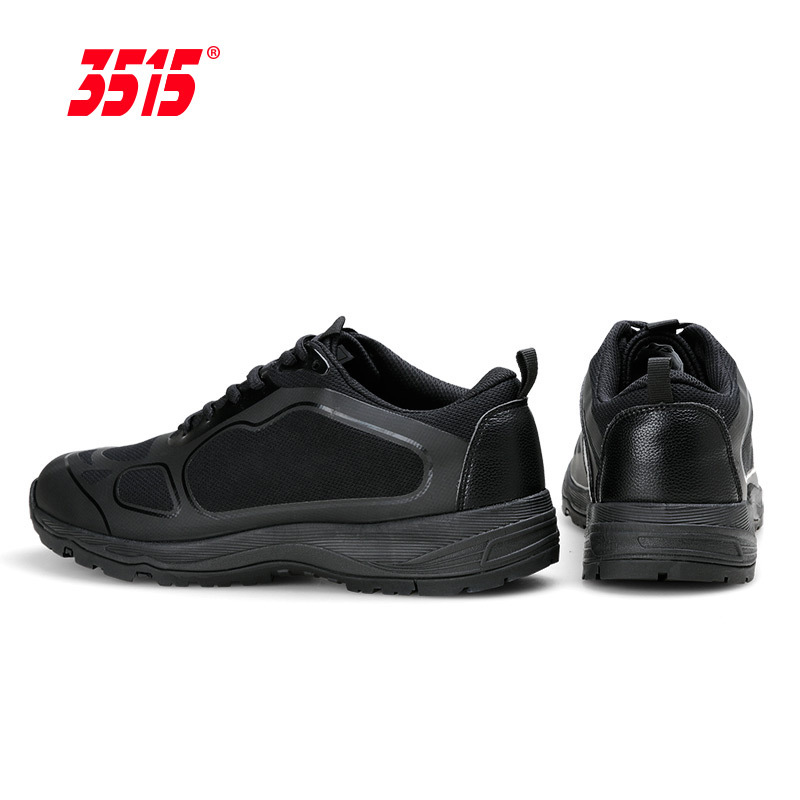 际华3515强人春秋新款作训鞋黑色男款户外抗踢防撞体能训练鞋超轻耐磨