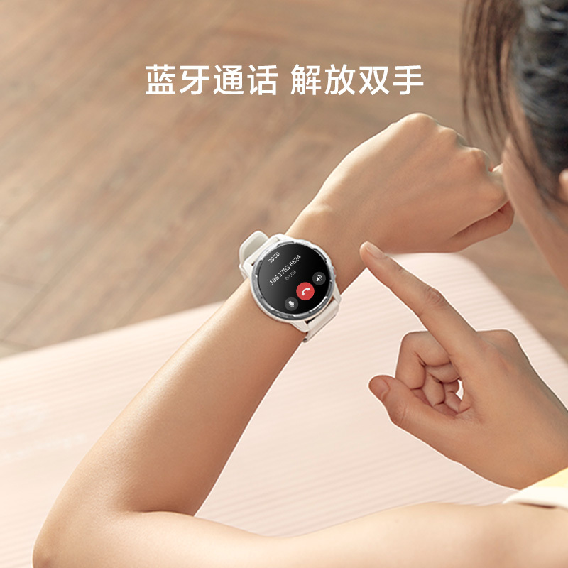 Xiaomi Watch Color 2 星耀黑 精致金属表圈 蓝牙通话手表 双频GPS四星定位 117种运动模式 支持百城公交与绑定门禁